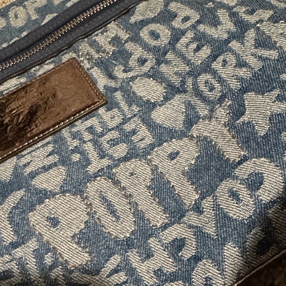 Coach Poppy Denim Graffiti Wordblock Signature Crossbody Bag 2011 - Picture 13 of 13
